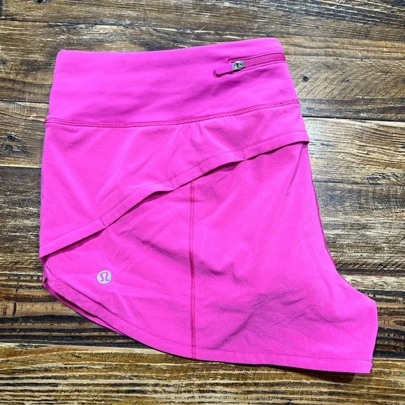 lululemon athletica Shorts Lulu Speed Up 25 Hot Pink Shorts